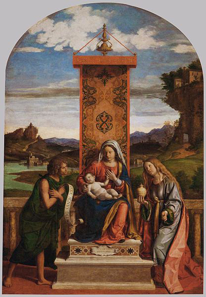 The Madonna and Child with Sts John the Baptist and Mary Magdalen